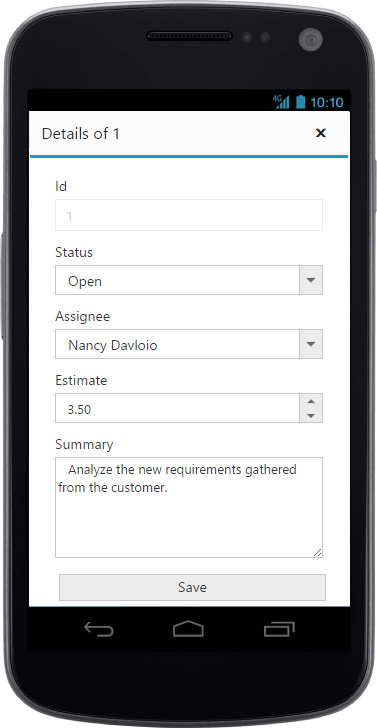 Mobile Layout