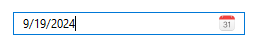 Customize drop-down calendar appearance